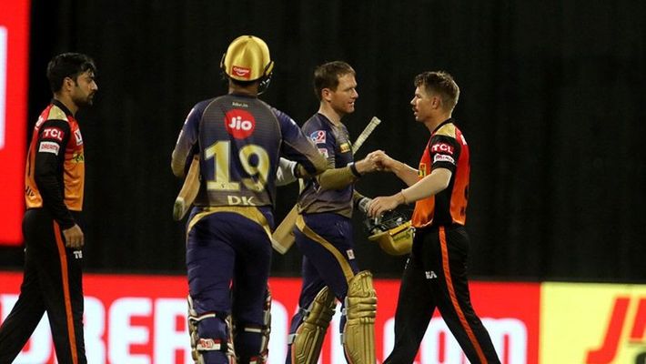 Kolkata v Hyderabad IPL 2020