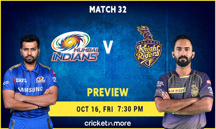Today Match IPL 2020 Mumbai Indians VS Kolkata Knight Riders – Fantasy XI Cricket Tips, Prediction &