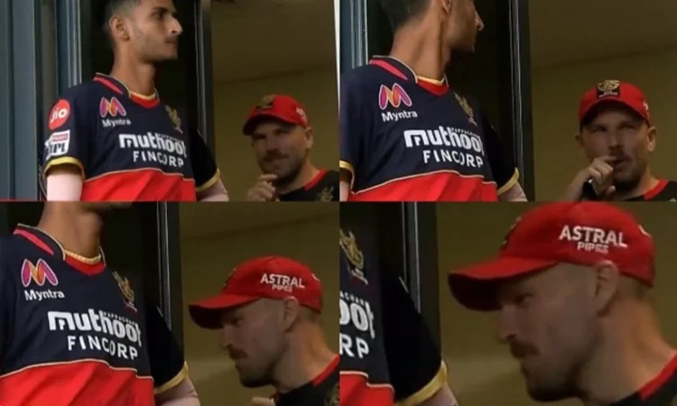 IPL 2020: RCB Opener Finch Spotted Vaping During Match Against RR