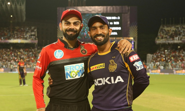  RCB won the toss and opted to bat first against KKR