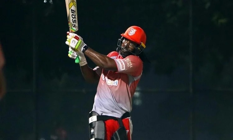 chris gayle started practice session might play against rcb