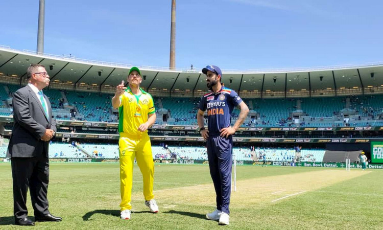 Australia won the toss and opted to bat first against India in 1st ODI