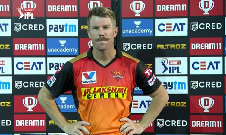 David Warner Sunrisers Hyderabad