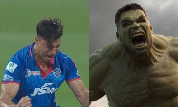 IPL 2020 DC player marcus stoinis talks about why he has hulk action figure with him in hindi