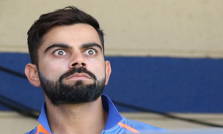 IPL 2020 SRH vs RCB Eliminator watch Virat kohli funny reaction during his birthday celebration