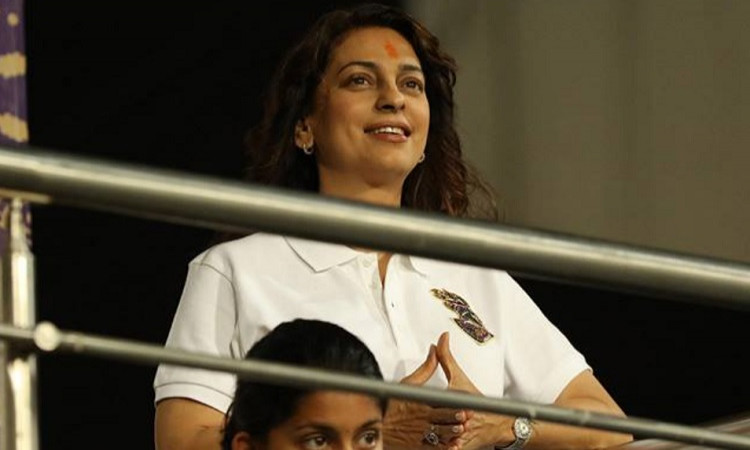  KKR co-owner Juhi Chawla stranded at airport, hits out at AAI