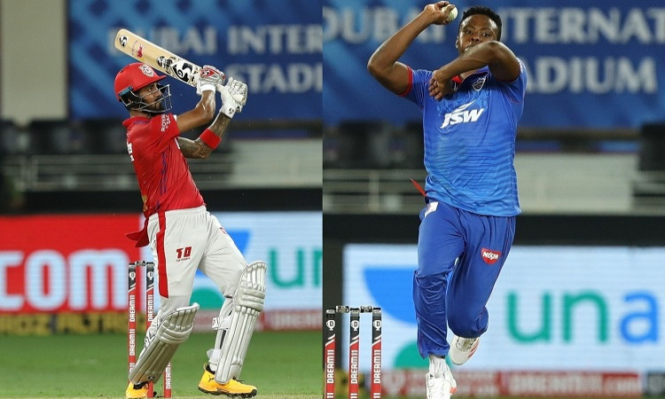 KL Rahul and Kagiso Rabada