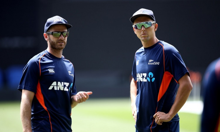  New Zealand players back from IPL have first practice session