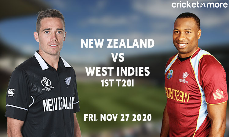 West Indies Tour Of New Zealand 2020 WI v NZ First T20I