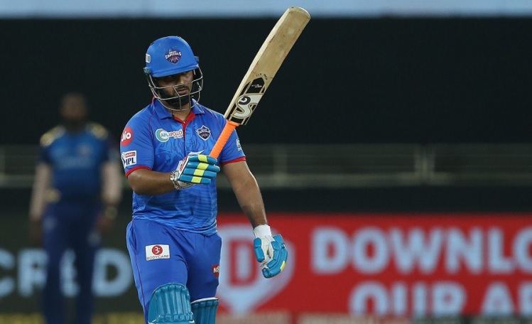 Rishabh Pant complete half century, Delhi capitals 188/4 after 16 overs Rishabh Pant complete half century, Delhi capitals 188/4 after 16 overs