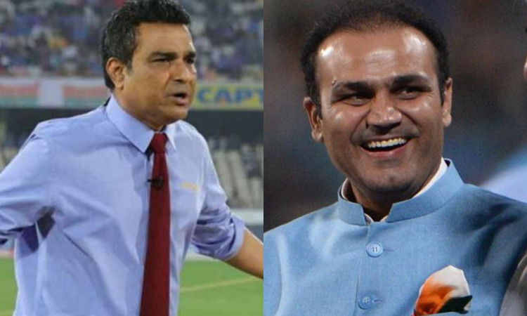 Virender Sehwag had fun with Sanjay Manjrekar during the commentary reminded him of his Twitter war 