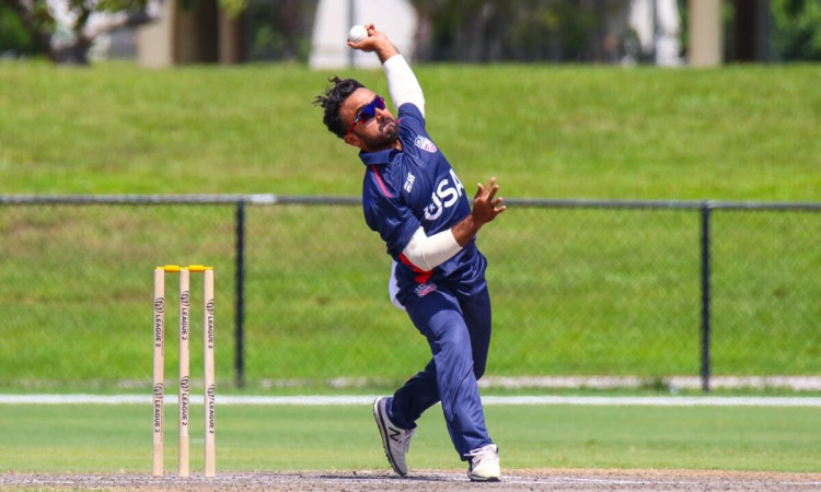 icc finds bowling action of usa's nisarg patel illegal, suspended  