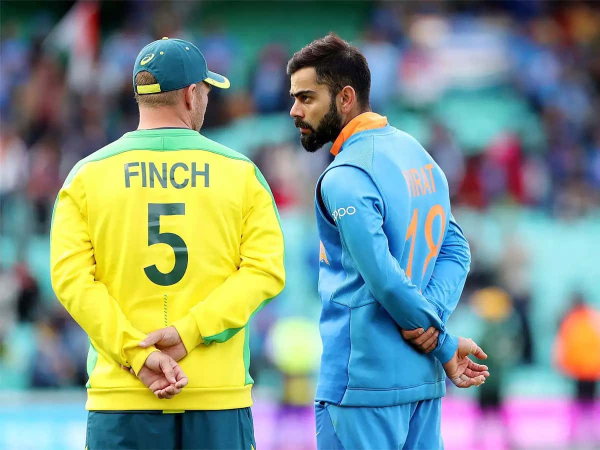 ind vs aus kohli's record remarkable, probably the best odi player of all time, says finch 