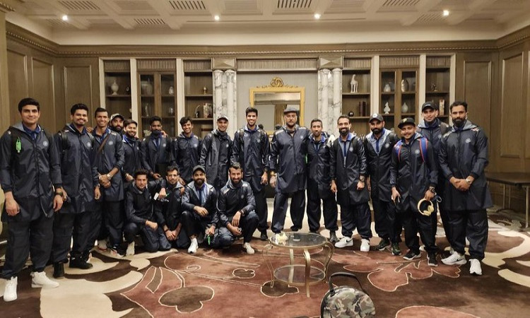ind vs aus team india reunites embracing the 'new normal' ahead of aus tour