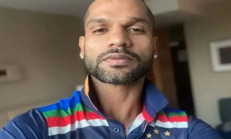 india tour of australia 2020-21 shikhar dhawan posts a selfie with new indian jersey