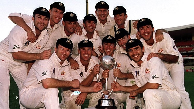 india tour of australia 1999 tri series