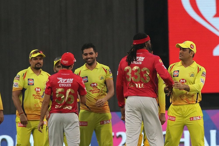 ipl 2020 gaikwad leads csk to 9-wicket win, kxip knocked out
