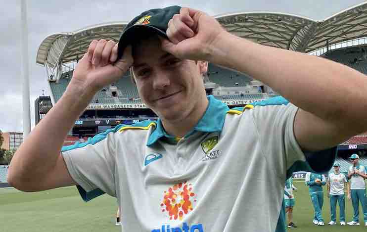 India vs Australia Adelaide Test Cameron Green