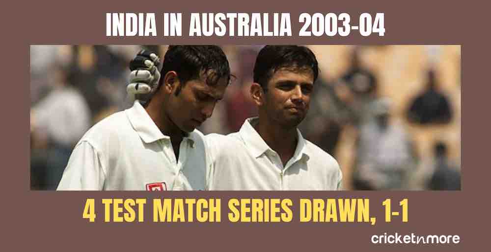 India In Australia 2003 04 Images