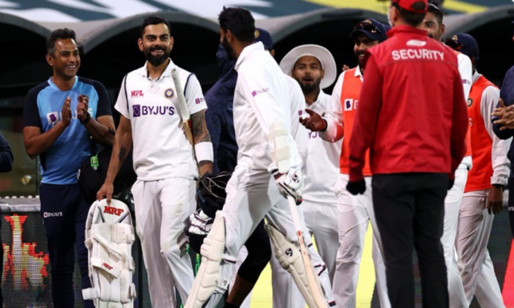India vs Australia 1st Test Jasprit Bumrah walking in at No 3 watch virat kohli reaction