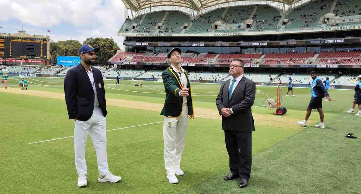 India vs Australia PinkBall Test India vs Australia Adelaide Test