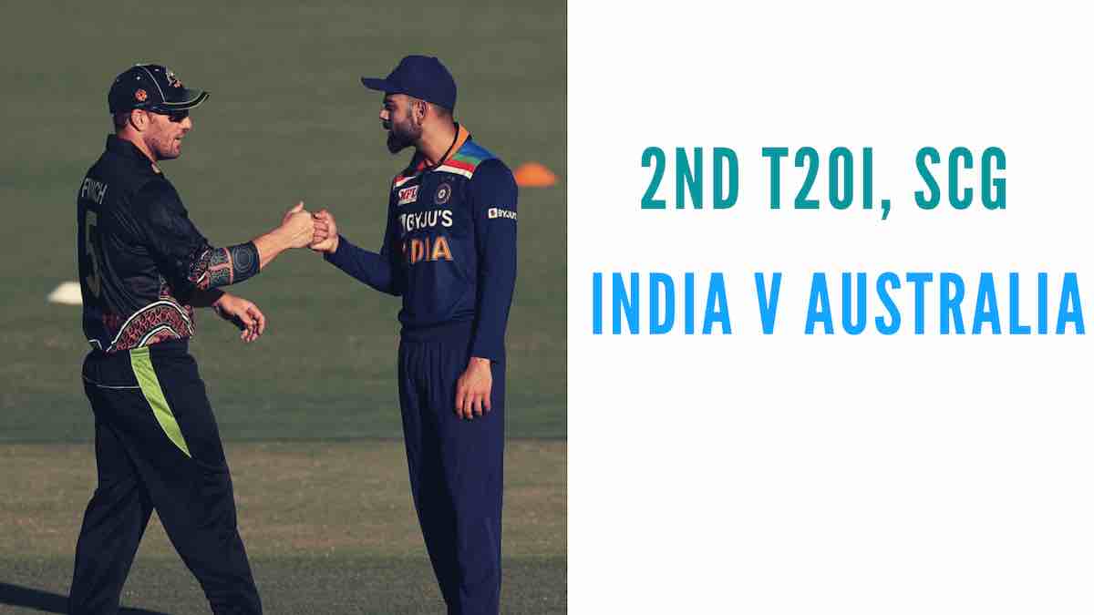 India tour of Australia 2020-21 India-Australia Second t20I