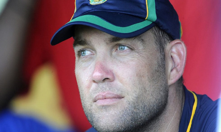 Jacques Kallis reacts after no Black armbands worn by South African team for Robin Jackman death