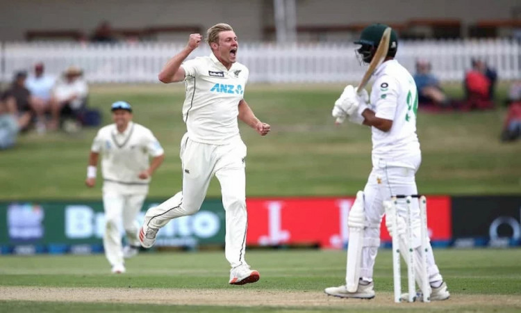 Image of Cricket Kyle Jamieson Fined 25% of Match Fee