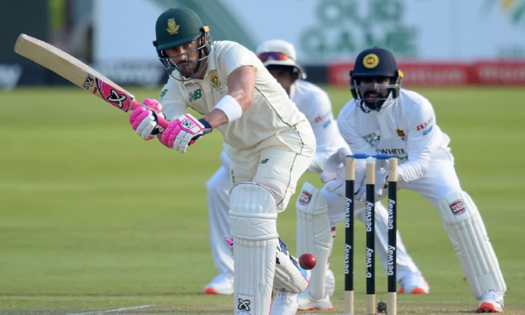 Dean Elgar, Aiden Markram and Faf Du Plessis power South Africa's strong reply