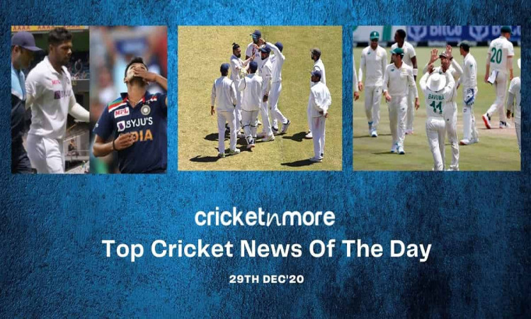 Top Cricket News Of The Day 29th Dec