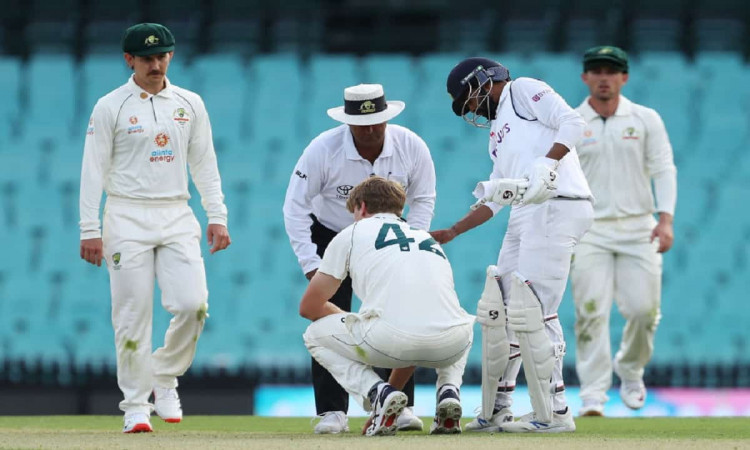 image for cricket cameron green hit on the head 