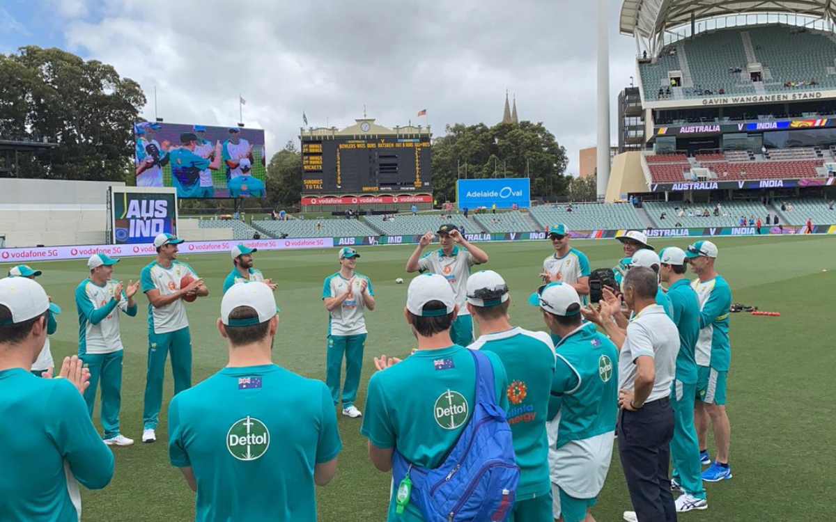 Image for Cameron green Debut 2020-21 aus vs ind 1st test cameron green is the first player by the surname of green to debut for australia