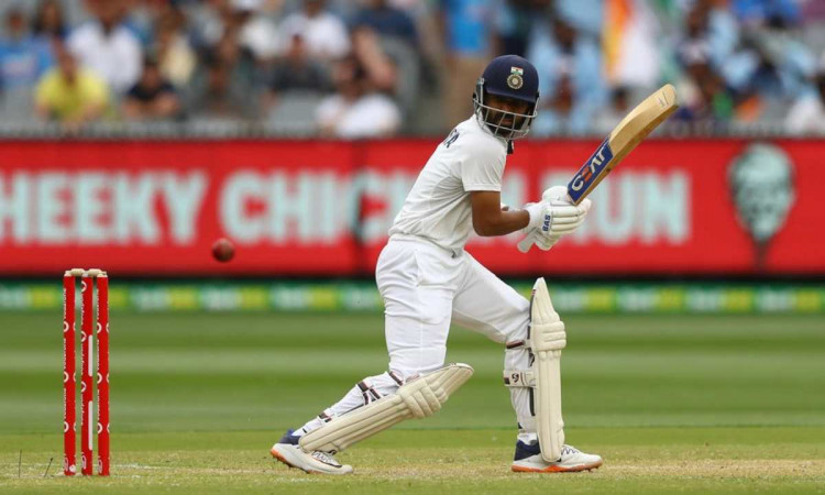 aus vs ind ajinkya rahane first visiting skipper to score a hundred in melbourne since 2004