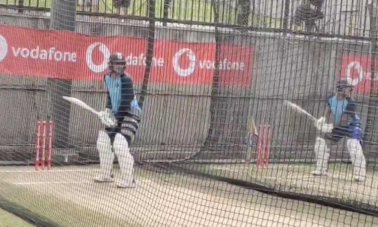 aus vs ind boxing day test shubman gill batting in nets with mayank agarwal video in hindi