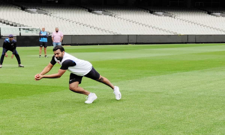 image for cricket rohit sharma begins training 