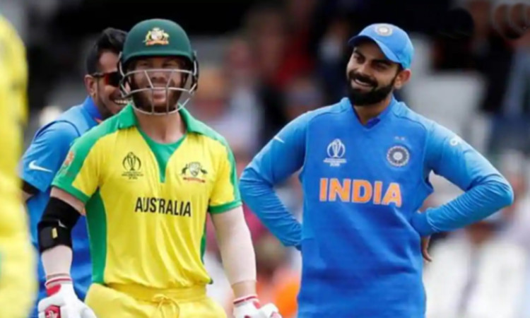 cricket images for australian cricketer David Warner seen in indian captain Virat Kohli avatar