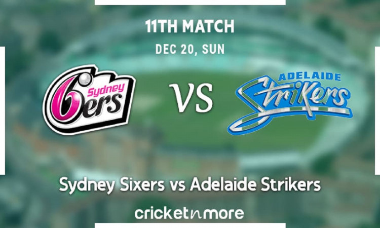 image for cricket adelaide strikers vs sydney sixers 