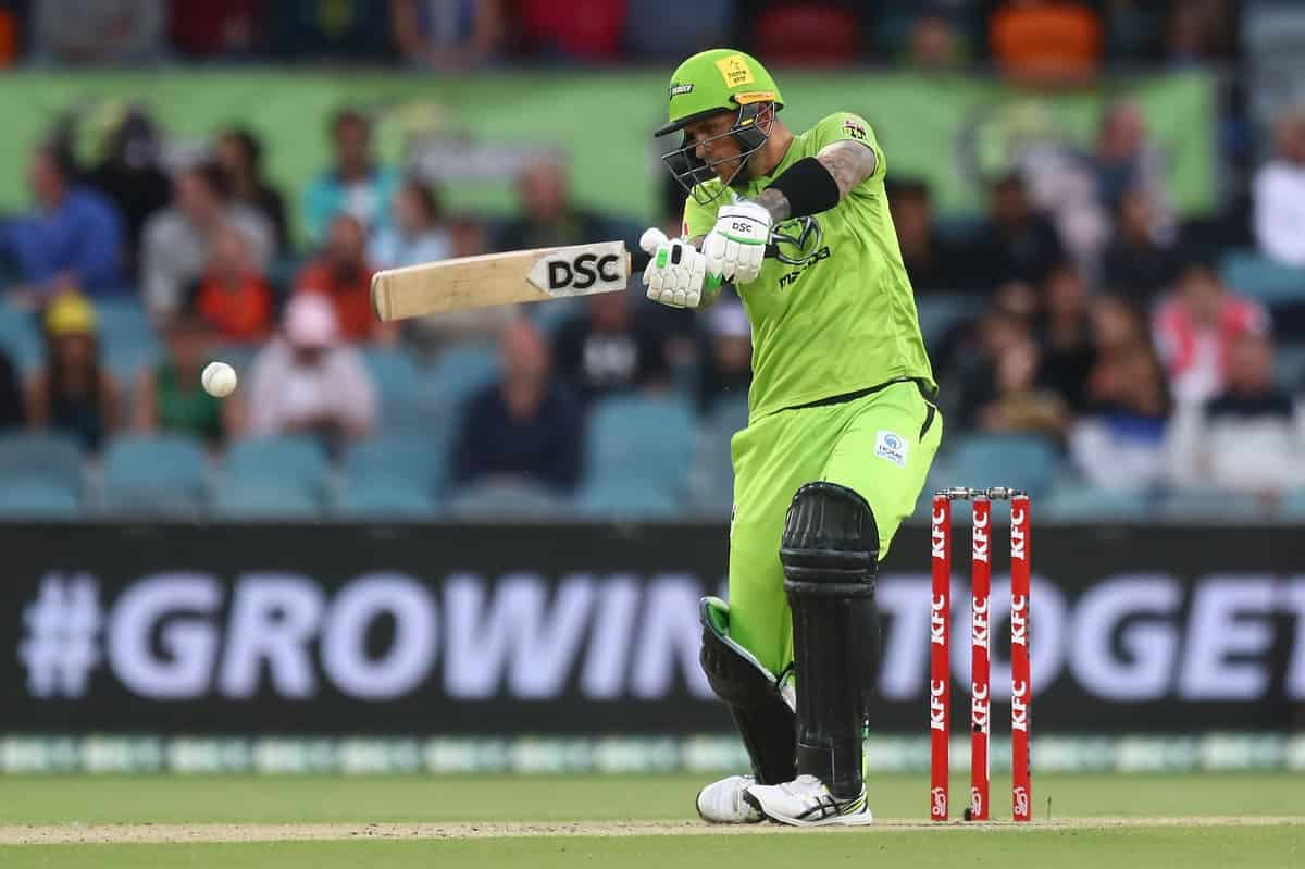 BBL 10: Hales Powers Sydney Thunder To 219/7 Against Melbourne Stars On ...