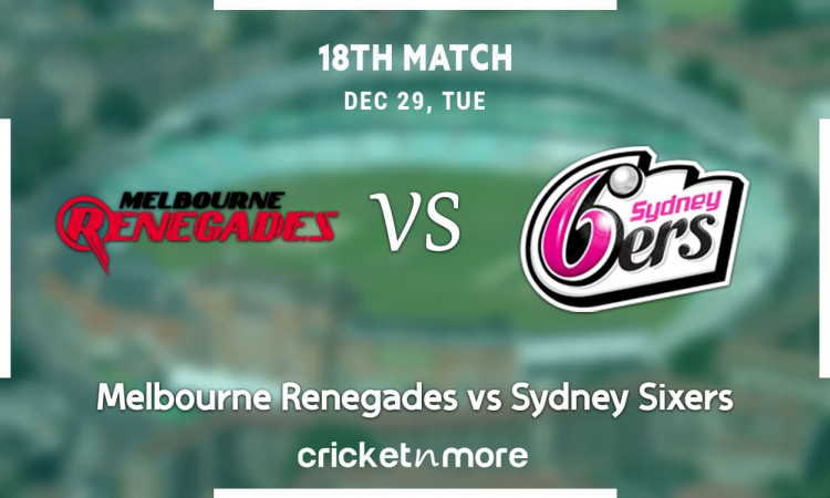 image for cricket melbourne renegades vs sydney sixers