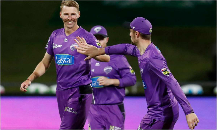 hobart hurricanes beat sydney sixers by 16 runs in the inaugural match of big bash league season 10