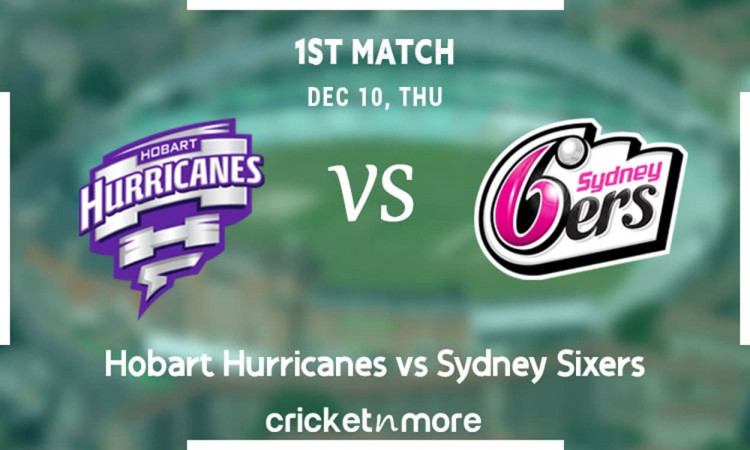 image for cricket bbl 10 hobart hurricanes vs sydney sixers