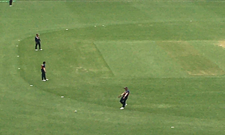 ind vs aus frustrated bumrah seen kicking 30-yard markers during the 2nd odi 