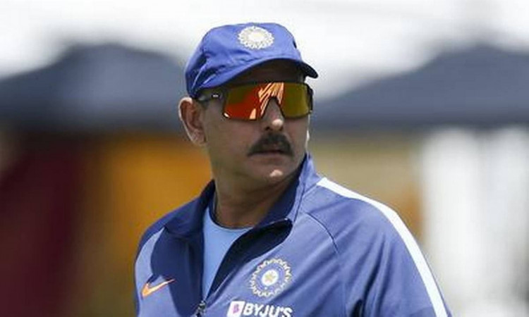 Image of Indian Cricket Team Coach Ravi Shastri