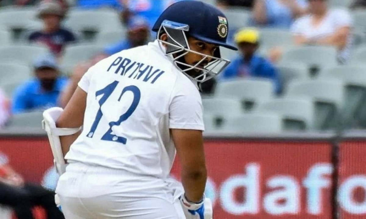 Image of Cricketer Prithvi Shaw