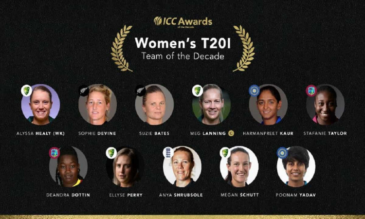 Image of Cricket ICC Women's T-20 Team Of The Decade