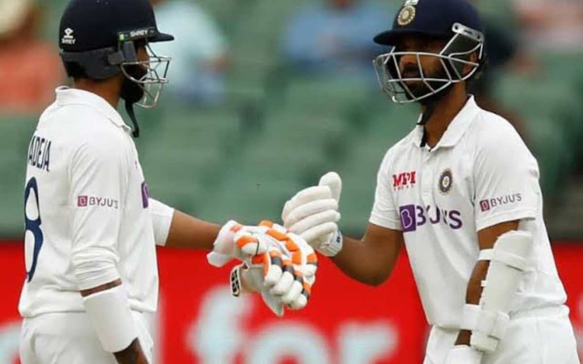 melbourne boxing day test rain stopped play india on strong position with rahane ton
