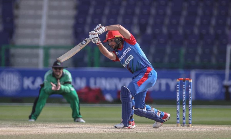 Cricket Image for Rahmat Shah Century Guides Afghanistan Past Ireland In 2nd ODI