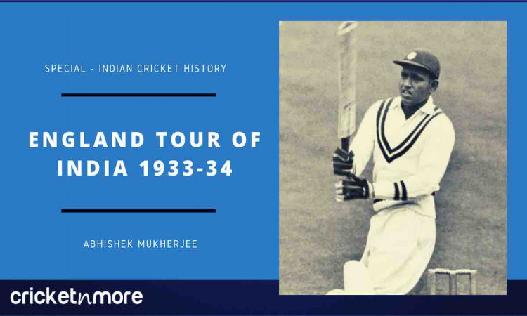 England Tour Of India 1933-34