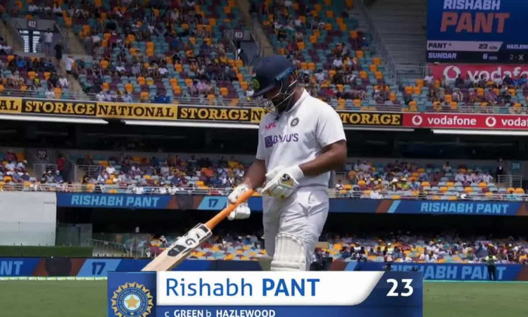 Rishabh Pant becomes the second player from India to be out on 999 Test runs