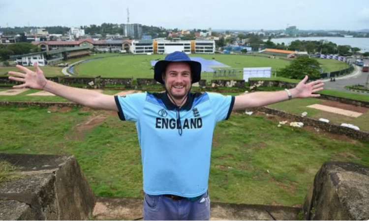 England cricket fan Rob Lewis waited for ten months in Sri Lanka to watch the Test series